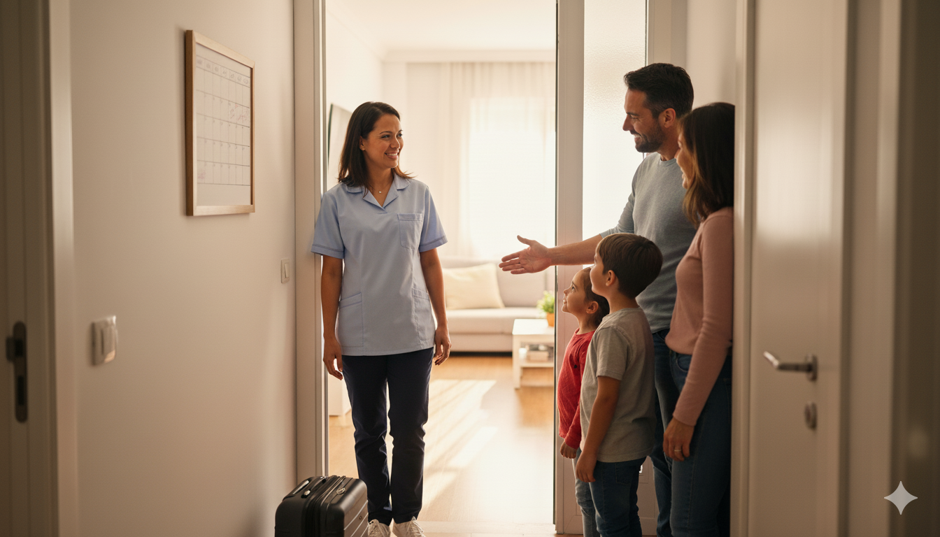 Empleada interna filipina disponible de lunes a viernes